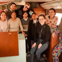 Dos megafamosos aparecieron en el Tren a las Nubes