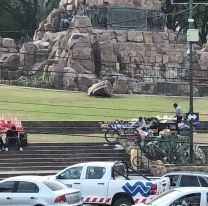 Los manteros desembarcaron en el Monumento a G&uuml;emes
