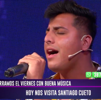 Salteño cantó un clásico de Cristian Castro y emocionó a todos