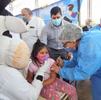 Comenzó la vacunación pediátrica contra COVID-19 en Salta