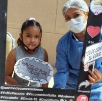 M&aacute;s de 17 mil ni&ntilde;os ya fueron vacunados contra la COVID-19 en Salta
