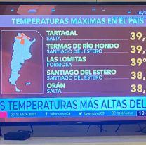 Arde Salta: Tartagal fue la ciudad más caliente del país