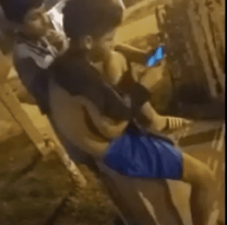 Conmoci&oacute;n en Salta: estaban en la vereda, se les apareci&oacute; un duende y lograron filmarlo