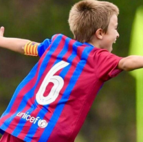 Pedrito Ju&aacute;rez, el salte&ntilde;o al que comparan con Messi en el Barcelona