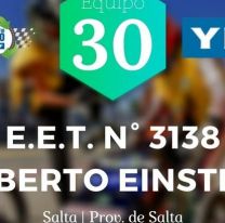 Los chicos de la exTécnica Nº2 Alberto Einstein piden el voto de los salteños