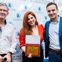 La C&aacute;mara de Diputados reconoci&oacute; la trayectoria de Marcela Ceballos