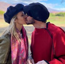 Julieta Prandi y Emanuel Ortega se lucieron en Salta con boinas al mejor ?estilo Icardi?