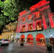 Salta se ilumina de naranja por la eliminación de la violencia contra las mujeres