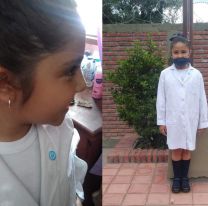 La nena que no dejaron pasar a la bandera por no tener zapatos, pudo cumplir su sueño