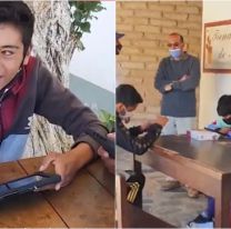 Entregaron tablets a nenes de &#8220;El Alfarcito&#8221; para que puedan estudiar