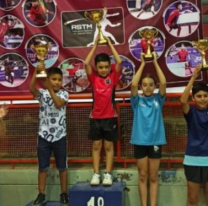El equipo de Tenis de Mesa del Parque de la Familia cosech&oacute; premios en el Torneo Regional