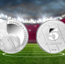 El Banco Central emitió una moneda por el Mundial de Qatar