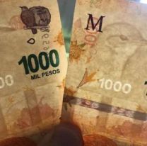 Cómo son los antiguos billetes de mil pesos que se venden por $20.000