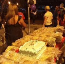 Organizan la cena de Navidad para las familias de bajos recursos de Campo Quijano