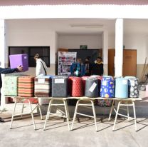 Exposición y venta de productos realizados en la Escuela de Artes y Oficios