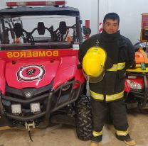 Normando José Pistán: El bombero voluntario con promedio 10 en la secundaria