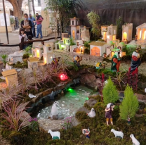 Salteños y turistas ya pueden disfrutar del pesebre de la ?Navidad Azul?