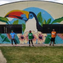 El domingo pintarán un mural en las instalaciones del balneario Carlos Xamena