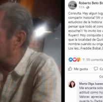 Salteño regala vinos al que quiera escuchar las historias de su papá de 84 años