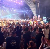 VIDEO | La delegación de Salta puso de pie a la Prospero Molina