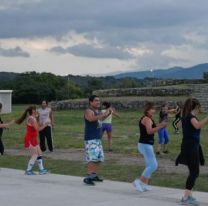 Clases de zumba, funcional y hit en los parques de Salta