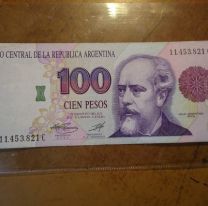 Pagan hasta $ 13.788 por algunos billetes de 100 pesos con la cara de Roca: cómo identificarlos