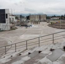 Etapa final de construcción del nuevo parque de zona sur