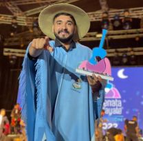 Lázaro Caballero obtuvo el premio consagración en la Serenata a Cafayate