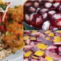 Jueves de comadres: picante de pollo, saratoga y sangría