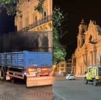 El centro de Salta amaneci&oacute; vallado por las marchas del 8M