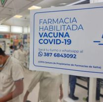 Se vacuna contra COVID-19 en 14 farmacias de la ciudad de Salta