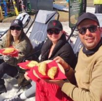 Las empanadas salteñas hacen furor en los Alpes franceses