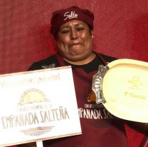 Gloria del Valle Aguirre es la Campeona Provincial de la Empanada