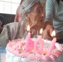 Do&ntilde;a Cleofe Ontiveros cumpli&oacute; 104 a&ntilde;os 