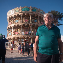 Conocé a Federico, el creador del carrusel del parque Bicentenario