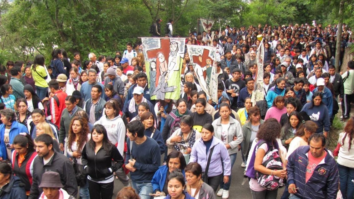 Salta se prepara para el Vía Crucis en el cerro San Bernardo