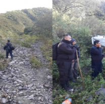 Milagroso rescate de un joven en las alturas de El Alisal