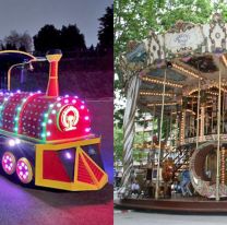 El tren eléctrico y el carrusel del Parque del Bicentenario ya están a punto