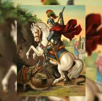 Hoy es el día de San Jorge, santo protector del Papa Francisco