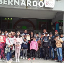 Estudiantes de Tolar Grande, conocieron el Telef&eacute;rico San Bernardo
