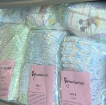 Una fundación donó más de 65.000 pañales al Materno Infantil