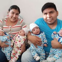 Los cuatrillizos que nacieron en cuarentena cumplieron dos años y su mamá necesita ayuda