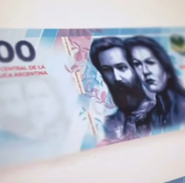 Güemes es parte de la nueva familia de billetes de la Argentina