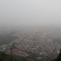 Mañana lluviosa en Salta, con una térmica de 3º