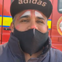 VIDEO | Es bombero voluntario y payaso: conoc&eacute; la historia de este salte&ntilde;o