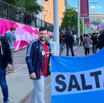 Son salteños, viven en Dublín y se dieron el gusto de ver a Messi y a la Selección