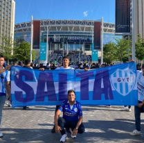 Son salteños, viven en Dublín y se dieron el gusto de ver el triunfo de Argentina en Londres