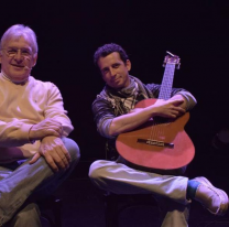 Luis Pescetti y Juan Quintero juntos en la "Jornadas Musicales de Salta"