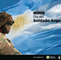 3 de junio: Día del Soldado Argentino