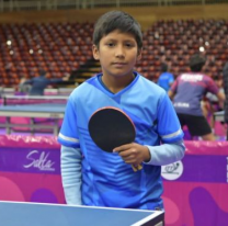 Jugador del Parque de la Familia participa del campeonato de tenis de mesa en Salta